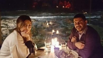 صورة توضيحية - عشاء يجمع بين خبير الشعر العالمي أحمد سليمان والنجمة اللبنانية يارا