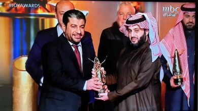 صورة توضيحية - مدير عام قطاعي الموسيقى والإذاعات في مجموعة ام بي سي زياد حمزه يحصد جائزة Joy Awards