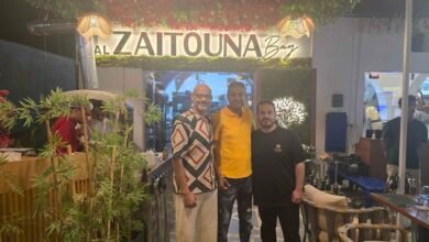 صورة توضيحية - زيارة الدكتور أحمد أيوب والمنتج أحمد شحاده إلى مطعم Zaituna Bay في الساحل الشمالي