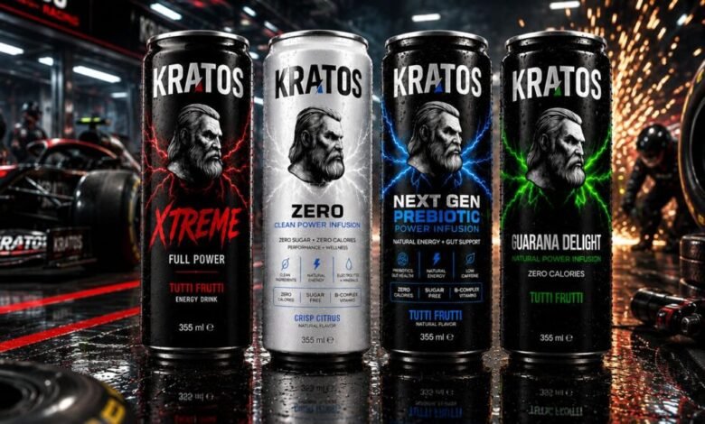 كراتوس مشروب الطاقة Functional Energy Drink يدخل المنافسة العالمية